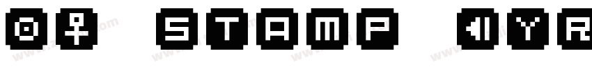 BM stamp Cyr Normal字体转换